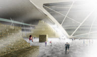 Architects design 65-storey upside down 'earth scraper' pyramid, Mexico - 12 Oct 2011