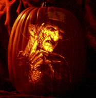 Celebrity and movie carved pumpkins, America - 11 Oct 2011