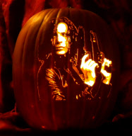 Celebrity and movie carved pumpkins, America - 11 Oct 2011