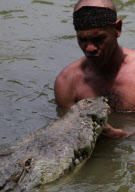 COSTA RICA-SIQUIRRES-CROCODILE-SERIES