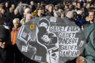 Demo gegen Finanzsystem