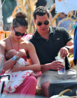 Jessica Alba and her Family Spend the Day at Shawn's Pumpkin Patch