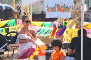 Jessica Alba and her Family Spend the Day at Shawn's Pumpkin Patch