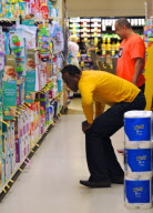 Conrad Murrary Picks Up Milk and Diapers