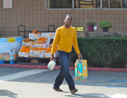 Conrad Murrary Picks Up Milk and Diapers