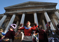 BELGIUM-BRUSSELS-ECONOMY-PROTEST