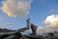 LIBYA-TRIPOLI-BAB AL-AZJZYA-UPROOT