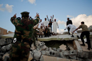 LIBYA-TRIPOLI-BAB AL-AZJZYA-UPROOT