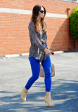Jessica Biel Leaves Siren Studios