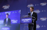 FRANCE-PARIS-G20 FINANCE MEETING-PRESS CONFERENCE