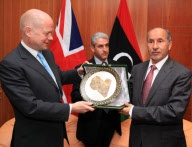 LIBYA-TRIPOLI-BRITAIN-JALIL-HAGUE-MEETING
