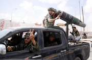 LIBYA-BANI WALID-NTC-FIGHTERS