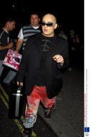 Boy George leaving the Met Bar after giving a surprise performance, London, Britain - 06 Sep 2006