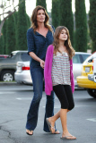 *EXCLUSIVE*  Cindy Crawford and Kaia get Footloose