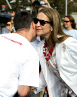 La Princesa Elena asiste a un acto soliario de MAPHRE en Malaga.