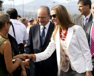 La Princesa Elena asiste a un acto soliario de MAPHRE en Malaga.