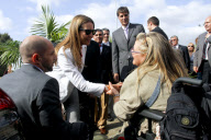 La Princesa Elena asiste a un acto soliario de MAPHRE en Malaga.