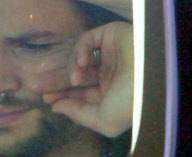 EXCLUSIVE Ashton Kutcher wearing wedding as he texts and drives