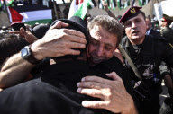 MIDEAST-WEST BANK-CELEBRATION-FREED PRISONERS-RECEPTION