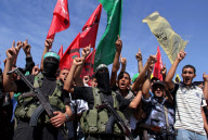 MIDEAST-GAZA-CELEBRATION-PRISONERS-SWAP-DEAL