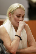 Lindsay Lohan in court at her probation hearing
