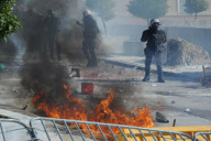 Riots against the Memorandum Vote and the austerity measures