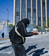 Riots against the Memorandum Vote and the austerity measures
