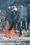 Riots against the Memorandum Vote and the austerity measures