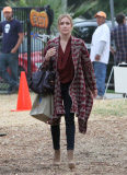 Kristin Cavallari Visits Mr. Bones Pumpkin Patch with Friends