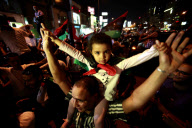 EGYPT-CAIRO-GADDAFI-DEATH-CELEBRATION