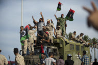 LIBYA-TRIPOLI-DEATH OF GADDAFI-CELEBRATION