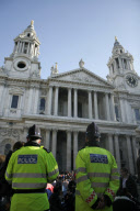 UK-LONDON-LONDON STOCK EXCHANGE-PROTEST-ST PAUL'S-CLOSURE