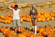 *EXCLUSIVE* Courtney Stodden and Doug Hutchinson : Too Hot For Halloween?!?