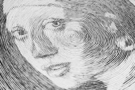 Artists draws masterpieces using one line, Singapore - Oct 2011