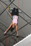 Padma Lakshmi And Friends Go For a Trapeze Lesson

