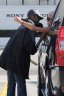 *EXCLUSIVE* Paris Hilton makes a Homeless Lady's Day