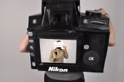 Fully Functional Halloween Camera Costume, Michigan, America  - 27 Oct 2011