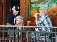 Pink and Carey Hart Stop for Beer While Out with Willow