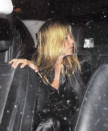 Kate Moss leaving the Royal Albert Hall, London, Britain - 29 Oct 2011