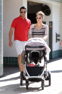 Jessica Alba and her Cabbage Patch out in Beverly Hills