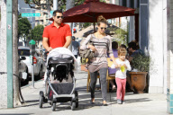 Jessica Alba and her Cabbage Patch out in Beverly Hills