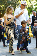 *EXCLUSIVE* LeAnn and Eddie do Boo at The Zoo with the boys