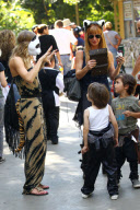 *EXCLUSIVE* LeAnn and Eddie do Boo at The Zoo with the boys