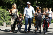 *EXCLUSIVE* LeAnn and Eddie do Boo at The Zoo with the boys