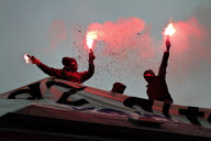 Aufmarsch der Wasserwerfer: Gentrifizierungsgegner demonstrieren in Hamburg