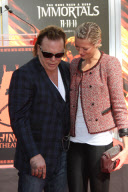 Mickey Rourke Hand and Footprint Ceremony, Los Angeles, America - 31 Oct 2011