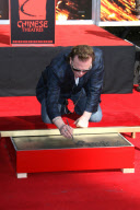 Mickey Rourke Hand and Footprint Ceremony, Los Angeles, America - 31 Oct 2011