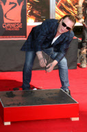 Mickey Rourke Hand and Footprint Ceremony, Los Angeles, America - 31 Oct 2011
