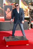 Mickey Rourke Hand and Footprint Ceremony, Los Angeles, America - 31 Oct 2011