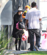Nicole Richie, Sparrow Madden, Joel Madden, Harlow Madden